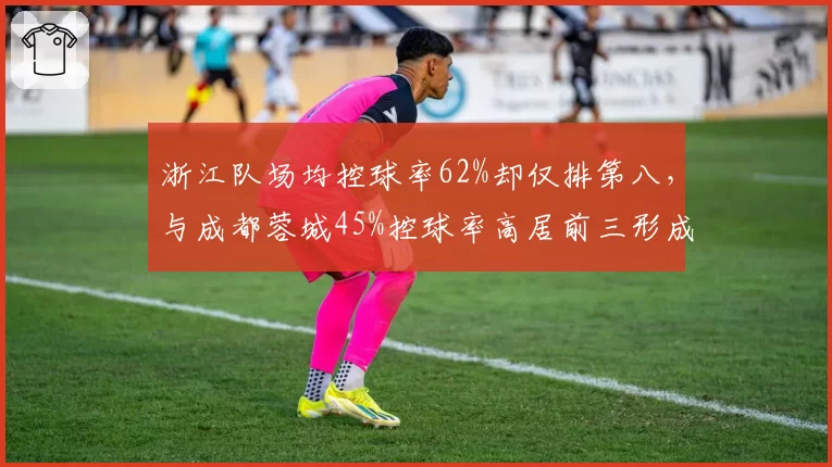 浙江队场均控球率62%却仅排第八，与成都蓉城45%控球率高居前三形成反差